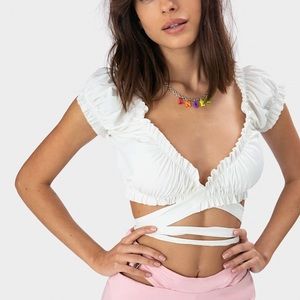 Adika wrap top